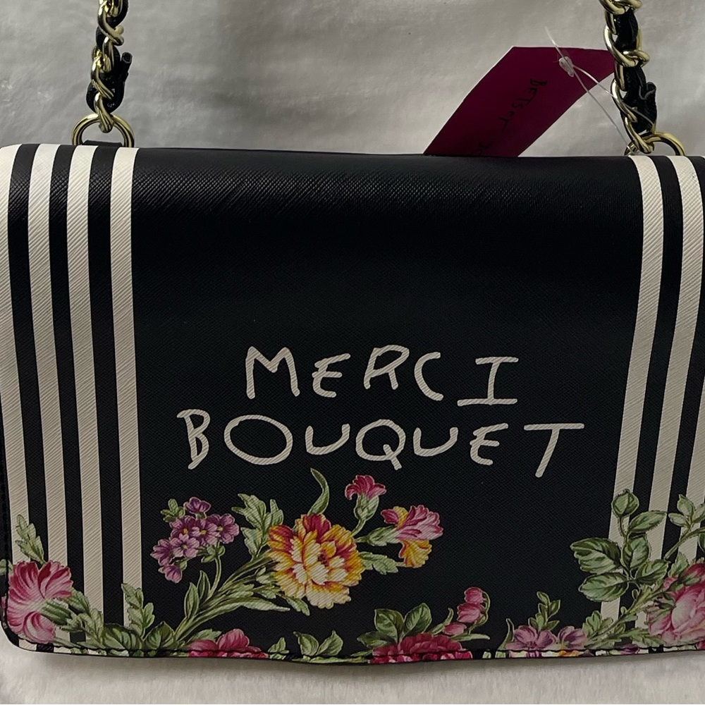 Betsy Johnson shoulder bag, NWT